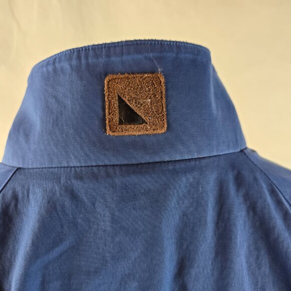 UNTUCKit Jacket Mens Large Blue Bomber Harrington Golf Plaid Lined Casual Preppy - Picture 9 of 12